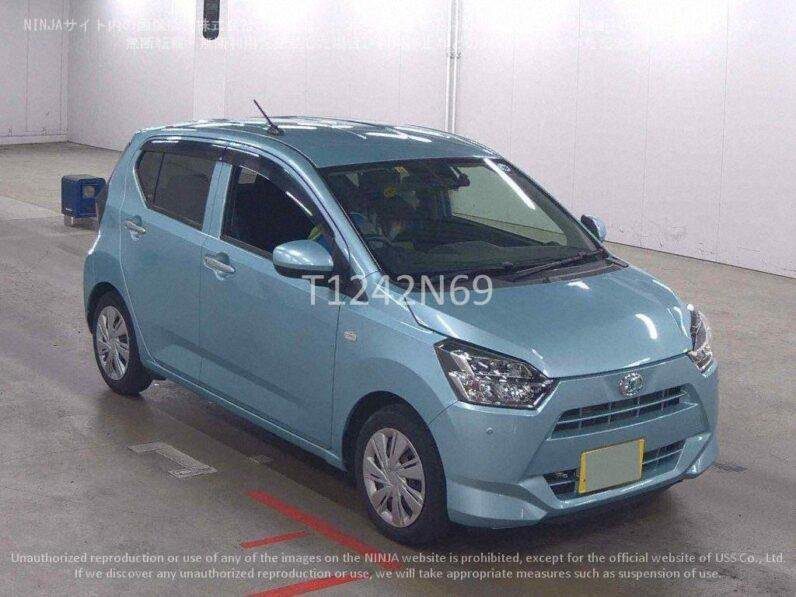 Front View Of Daihatsu Mira 2019 Hatchback In Blue, Kenya